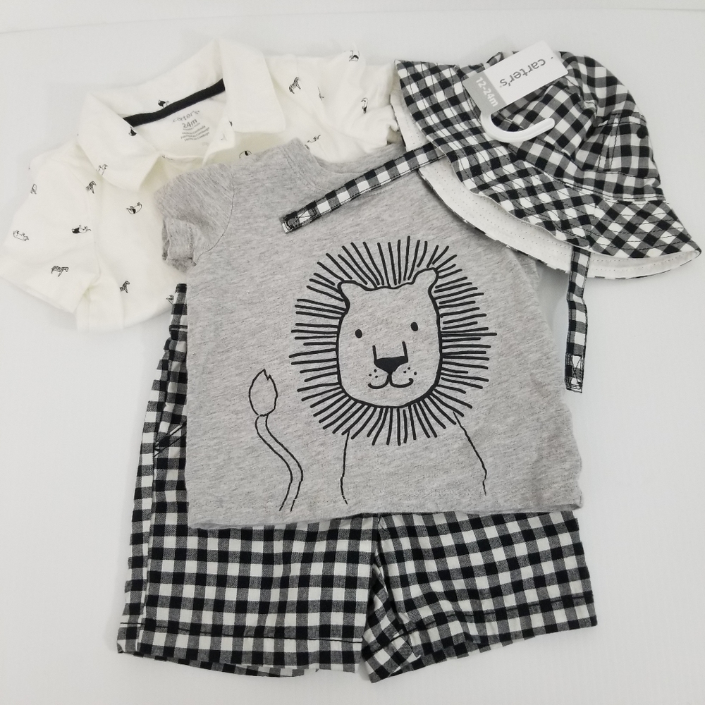 Carter's Baby Boy Summer Outfit NWT